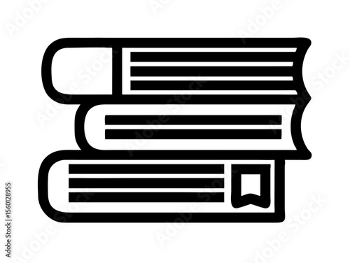 Open book with graduation cap, symbolizing academic success. A stylized illustration of an open book, resting on a surface, with a graduation cap placed atop and tassel hanging. 