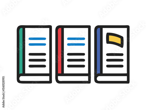 Open book with graduation cap, symbolizing academic success. A stylized illustration of an open book, resting on a surface, with a graduation cap placed atop and tassel hanging. 