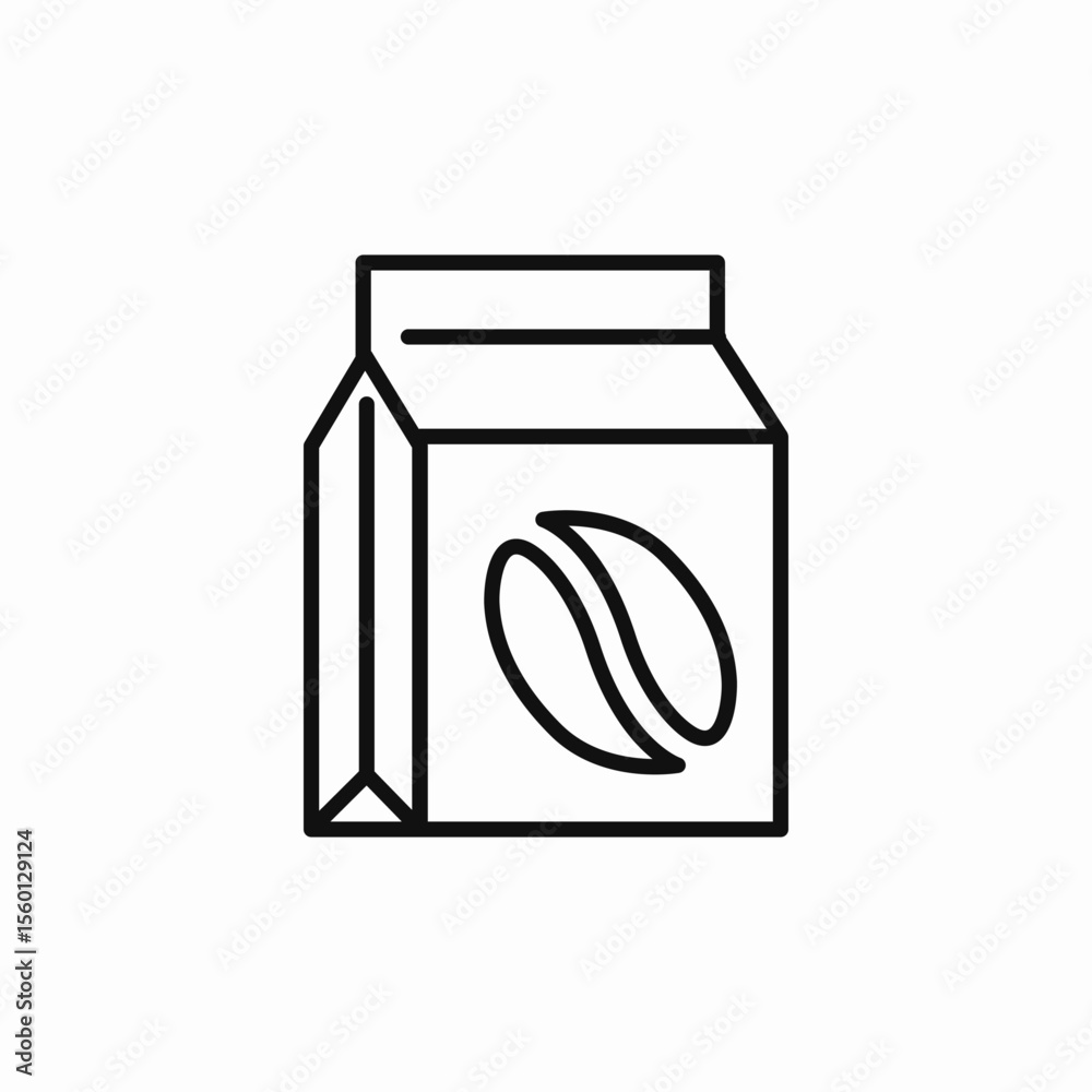 cofee pack icon sign vector cofee pack icon sign vector