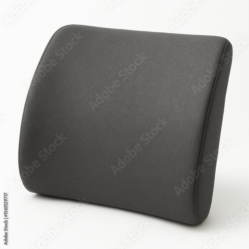 Ergonomic Back Support Cushion Isolated on White Background