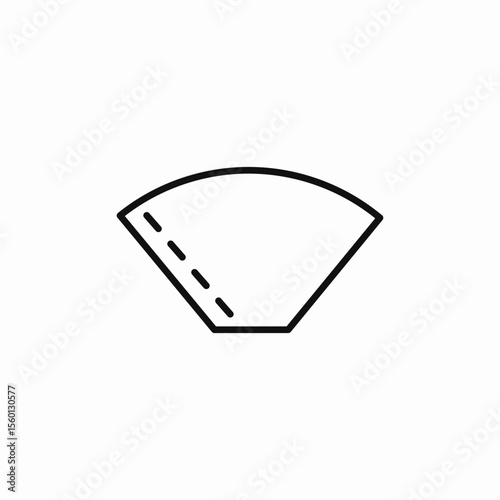 elizabethan collar icon sign vector