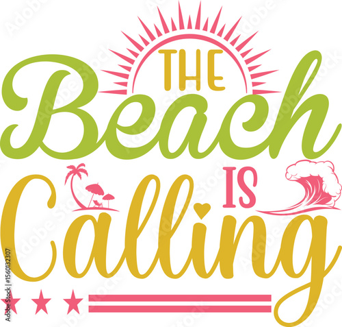 Hello summer, summer svg design