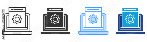 Feature Icon Set Multiple Style Collection