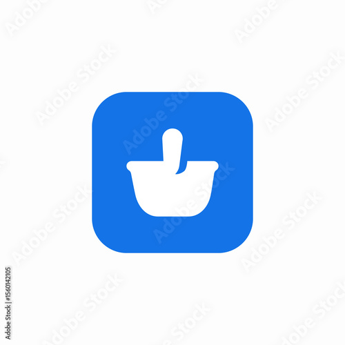 herbal recipe icon sign vector