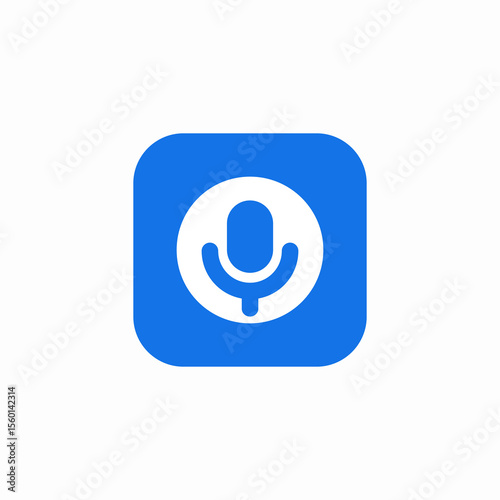 microphone connection icon sign vector