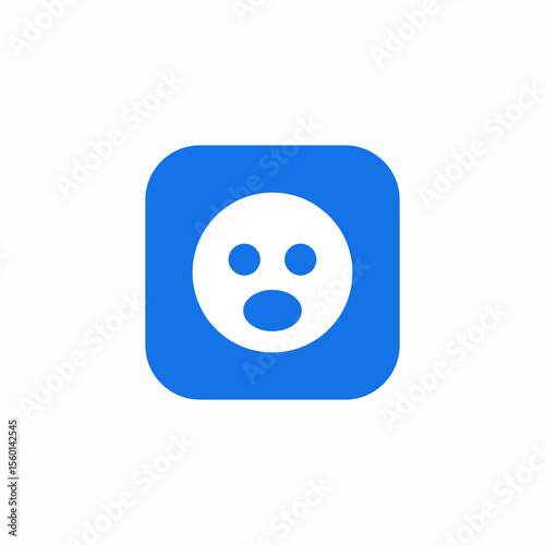 relishing mood icon sign vector