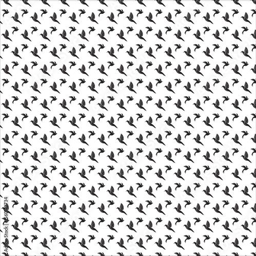 Seamless pattern design with shapes