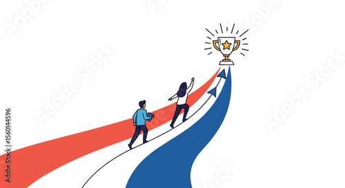 Aspiration to Achieving Goals and Success Through Consistent Growth and Dedicated Efforts