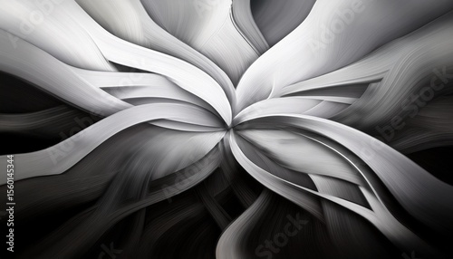 black and white abstract background
