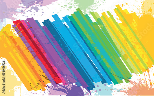 Rainbow color abstruct background design