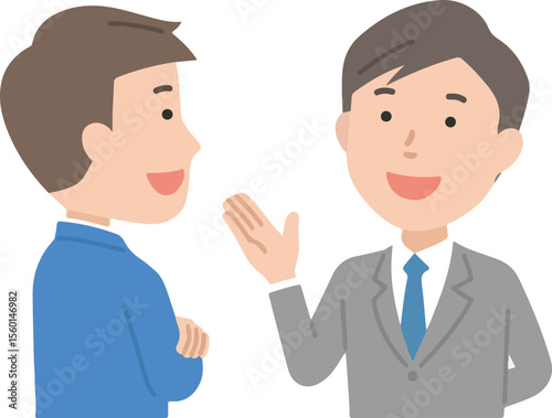 Consultation conversation scene