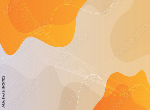 Red and orange Gradient with Ribbon abstruct background design