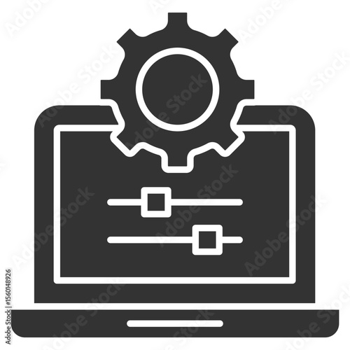 Setup Glyph Icon Element For Design