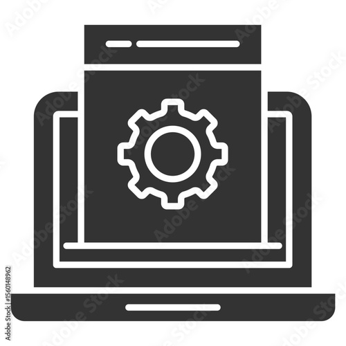 Feature Glyph Icon Element For Design