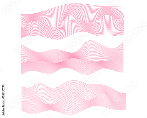 abstract blue wave background. Design Element Wave Lines Guilloche curve line Background