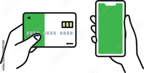 Sim phone illustration