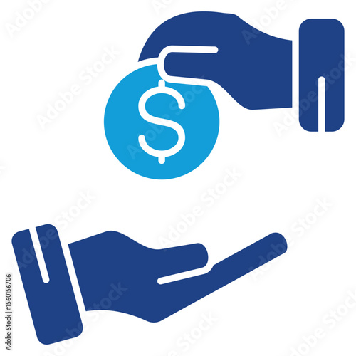 Broker Dual Tone Icon Element For Design