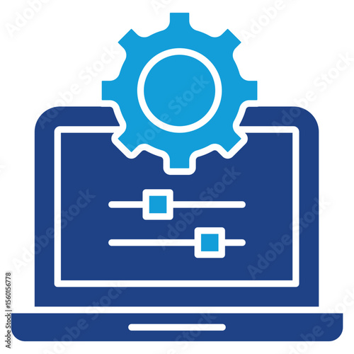 Setup Dual Tone Icon Element For Design