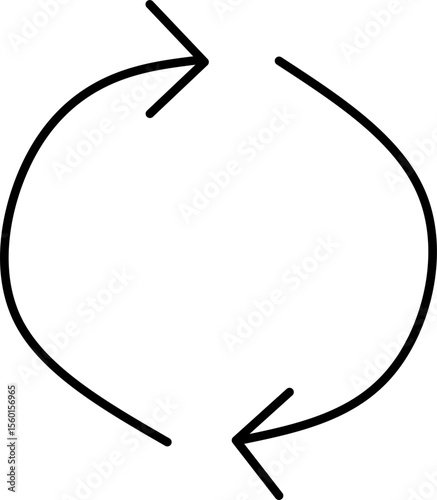 substitution icon with Football sports theme minimalist line icon