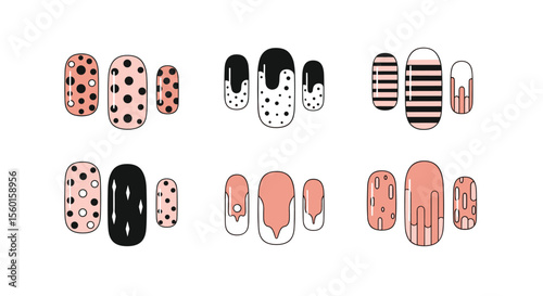 Artistic Nail Designs: Unique and Creative Designs for Manicured Fingers and Stylish Hands