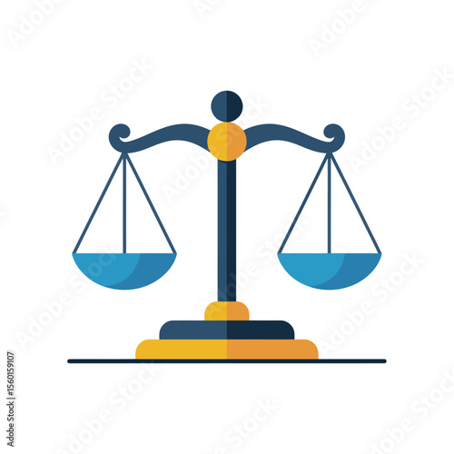 Scales of Justice: A visual representation of the scales of justice, symbolizing fairness and legal equilibrium, set against a sleek, professional backdrop.