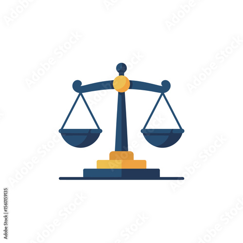 Balance and Justice: A symbol of fairness, equilibrium, and the scales of justice in a conceptual image of balance. This image represents the core principles of law, legal, and the scales of justice.