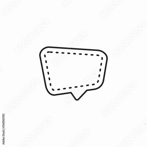 advertisement bubble icon sign vector