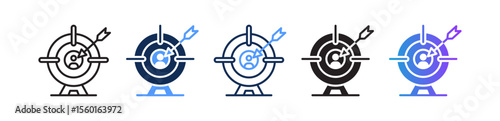 Targeted Marketing multiple icon