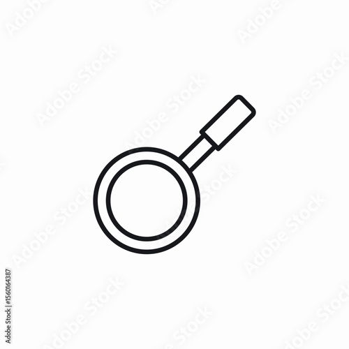 frying pan tool icon sign vector