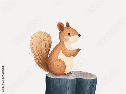 squirrel on a branch