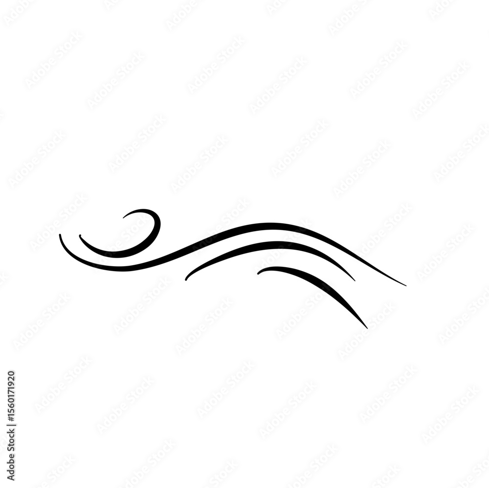 Obraz premium Abstract Wind