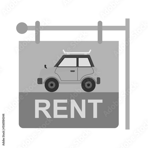 Rent a Car icon