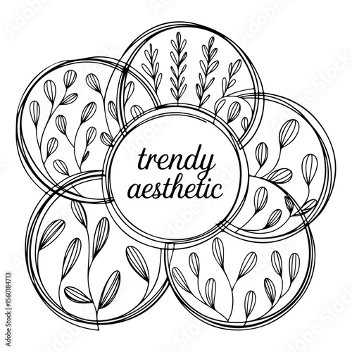 Unique high quality Hand-Drawn Doodle Circle Vector Set – Abstract Textured Organic Shapes for Modern Design 