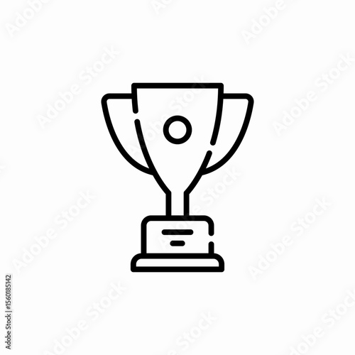cup award icon sign vector