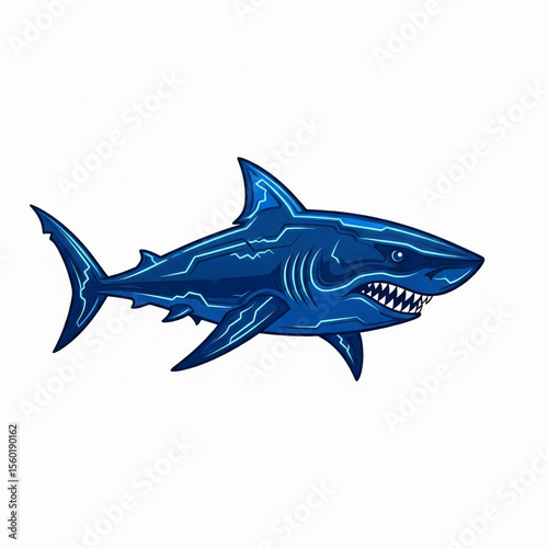 Stylized Shark
