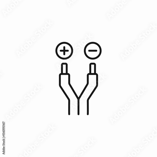 adjustable wrench tool icon sign vector