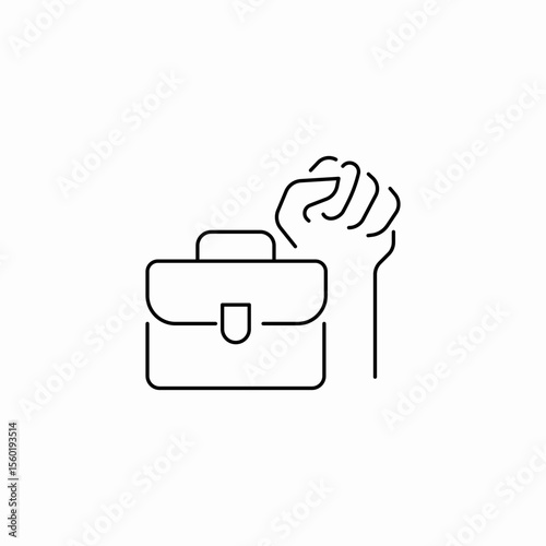 business opportunity success icon sign vector