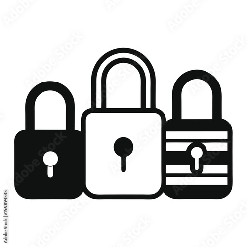 Security System Padlocks, Data Protection, Privacy, and Online Safety