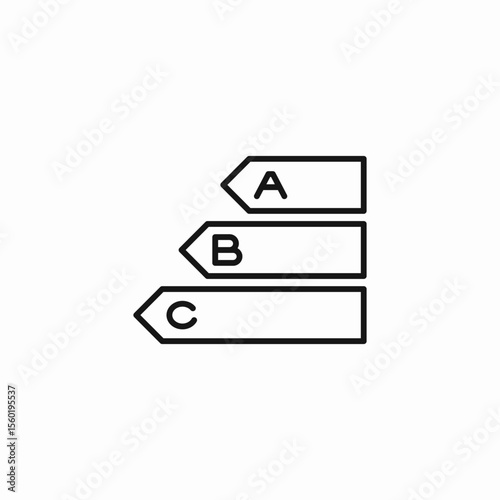 lightning bolt electricity icon sign vector