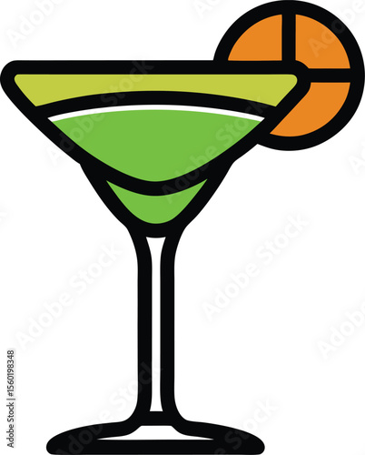 Cocktail Special Lineal icon vector