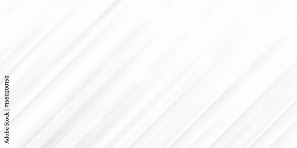 Obraz premium White background with modern abstract wave pattern. Minimalist and elegant banner design, perfect for web headers, business presentations, flyers, posters, and social media templates.