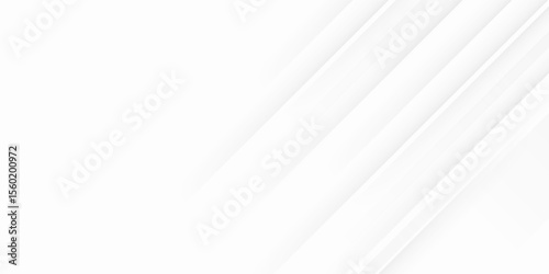 White background with modern abstract wave pattern. Minimalist and elegant banner design, perfect for web headers, business presentations, flyers, posters, and social media templates.