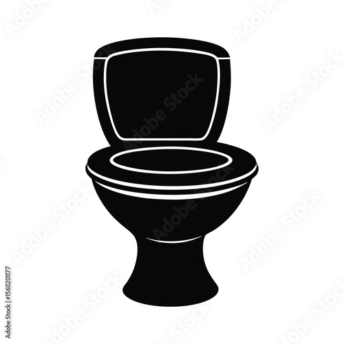 toilet bowl isolated