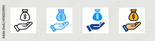 Cost Icon Collection Set Multiple Style