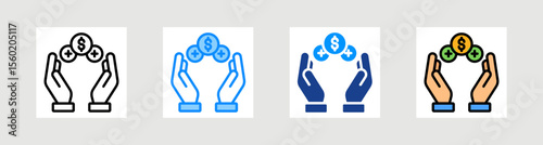 Benefit Icon Collection Set Multiple Style