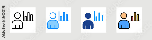 Trader Icon Collection Set Multiple Style