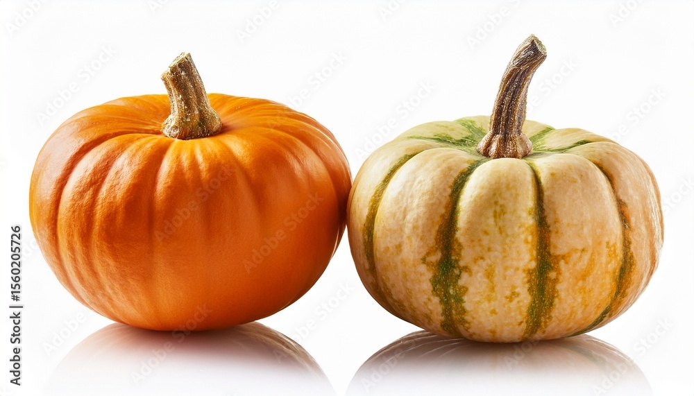 Fototapeta premium lakota pumpkin squash isolated on a white or transparent background