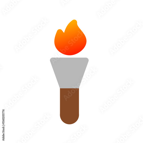 torch flat icon