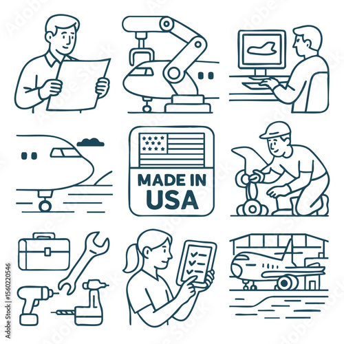 Engineering design, manufacturing, and assembly processes USA showcase innovation and teamwork