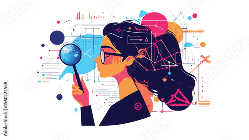 Analytical Cognitive Associative Thinking - MBTI Concept